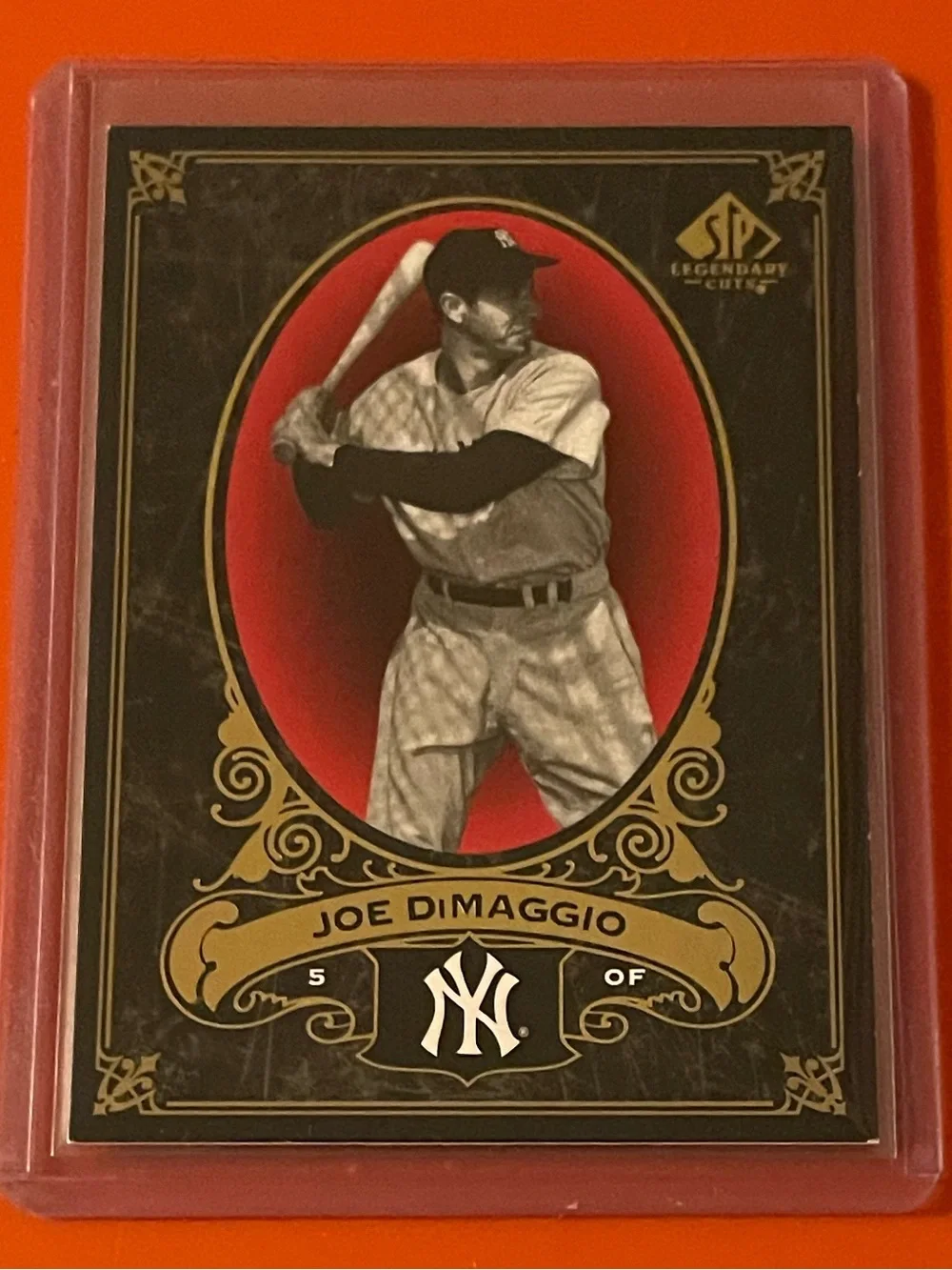 Joe DiMaggio #52 2007 Upper Deck SP [Legendary Cuts] Baseball Trading Card